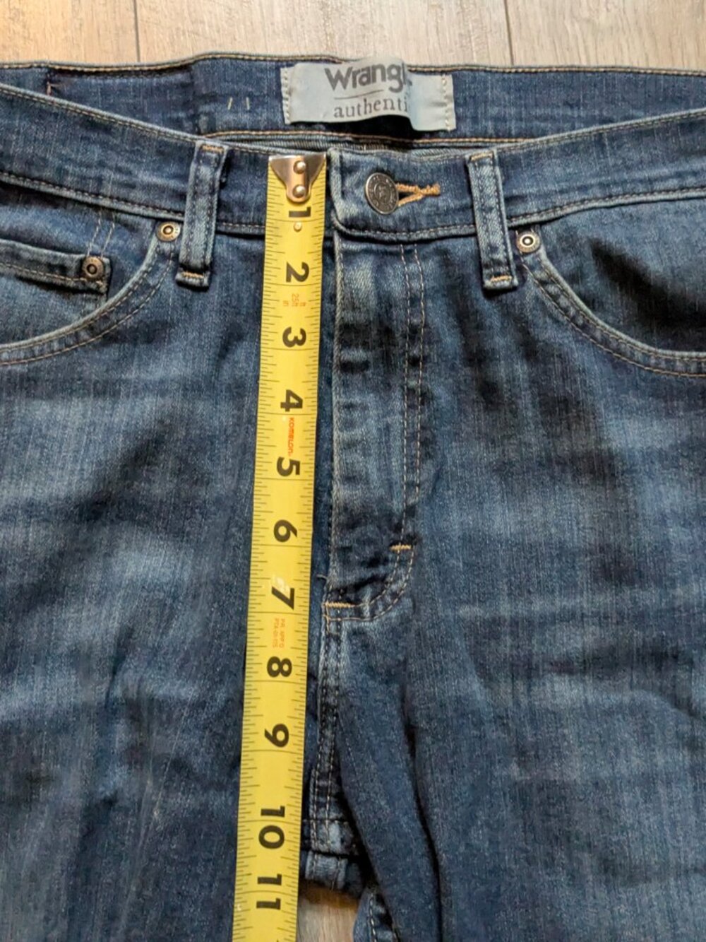 MENS WRANGLER CLASSIC STRAIGHT JEANS – 32x29 - Picture 3 of 6